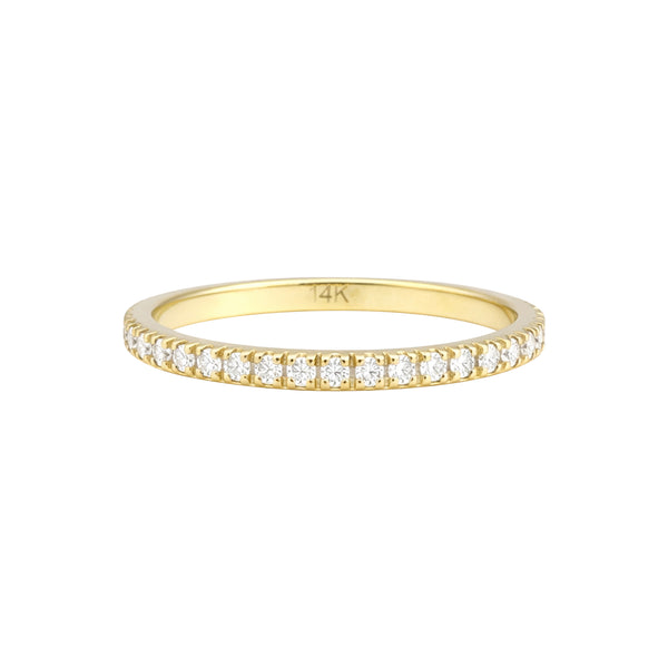 IGI Certified Lab Grown Diamond Round-Cut Ring — Solid 14K and 18K Gold