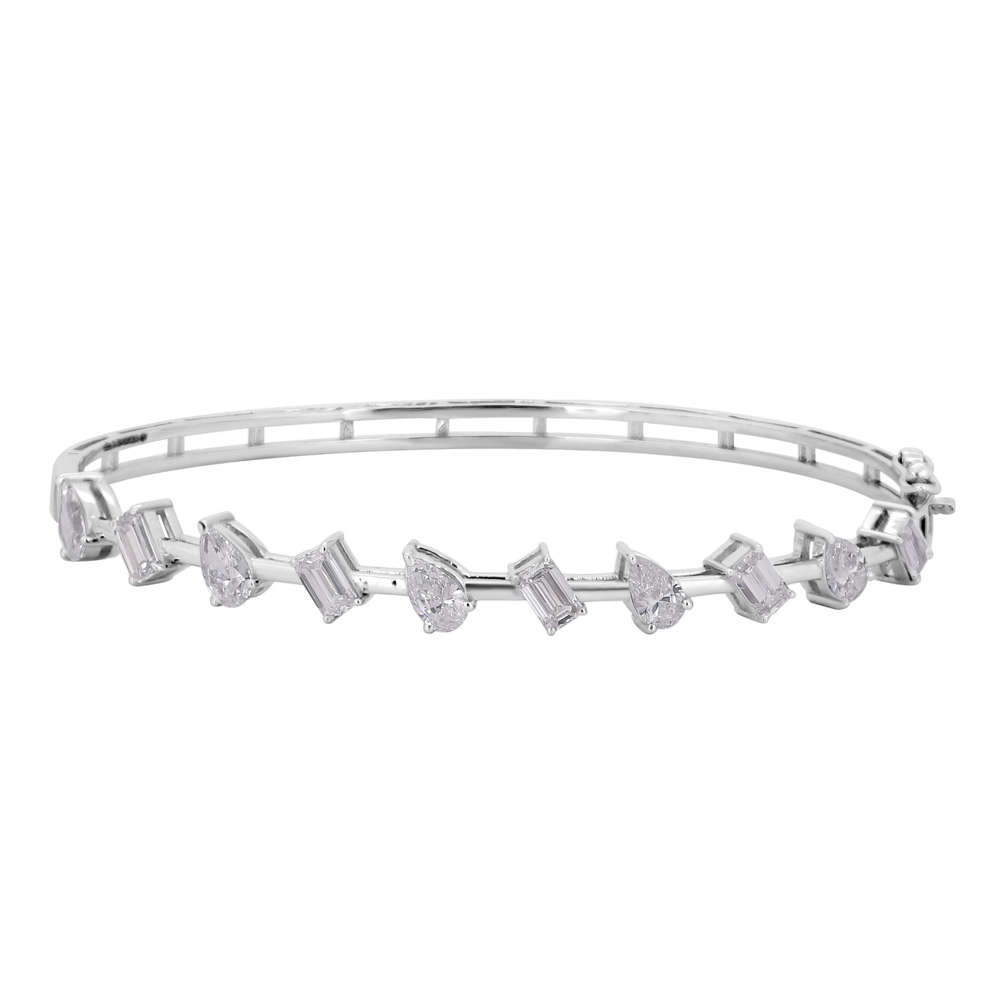 IGI Certified Lab Grown Diamond Link Bracelet — 14K/18K Solid Gold, 3.04 Carat