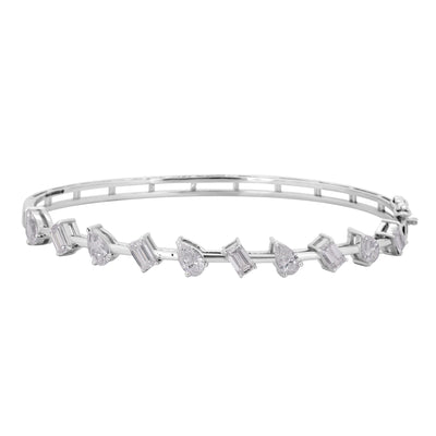 IGI Certified Lab Grown Diamond Link Bracelet — 14K/18K Solid Gold, 3.04 Carat