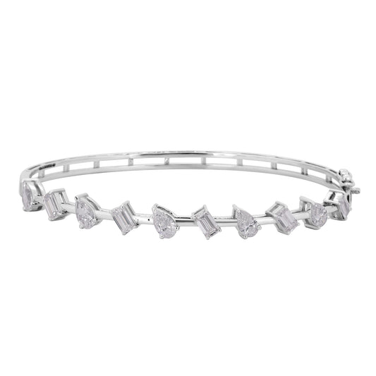 IGI Certified Lab Grown Diamond Link Bracelet — 14K/18K Solid Gold, 3.04 Carat