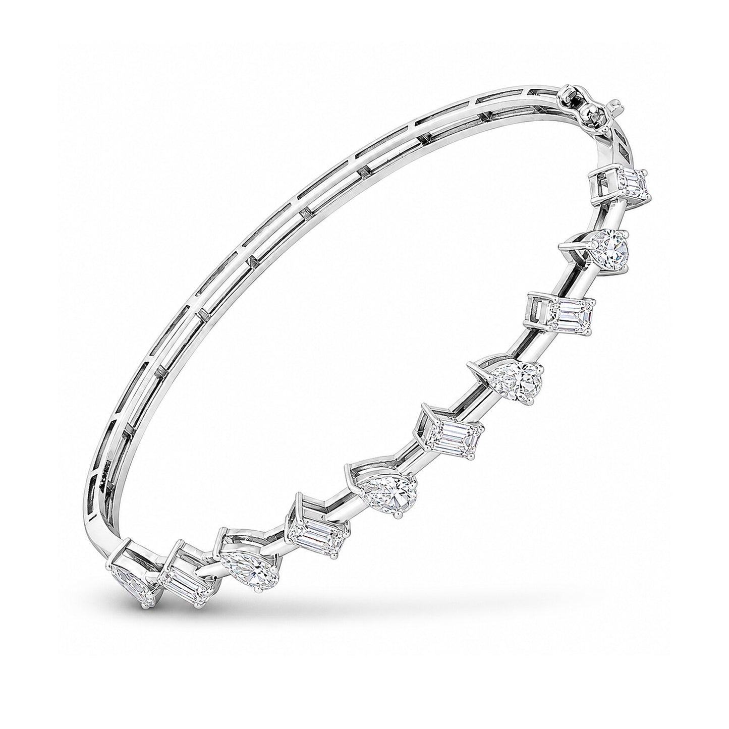 IGI Certified Lab Grown Diamond Link Bracelet — 14K/18K Solid Gold, 3.04 Carat
