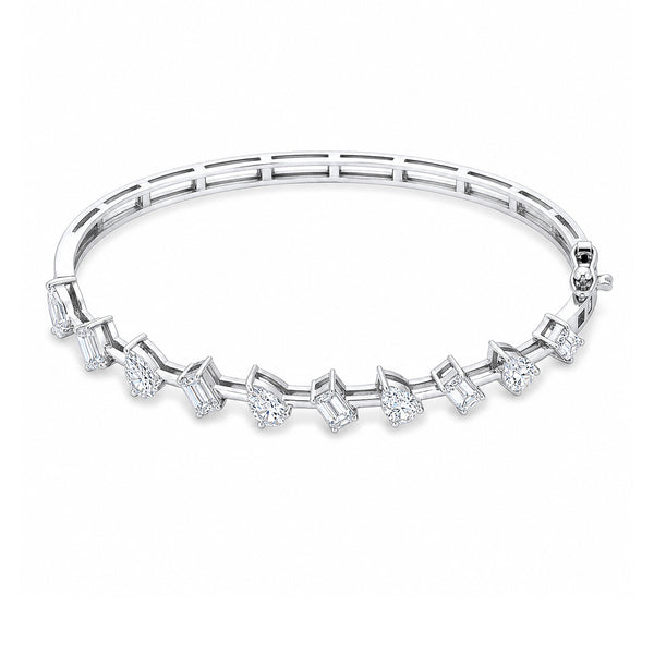 IGI Certified Lab Grown Diamond Link Bracelet — 14K/18K Solid Gold, 3.04 Carat