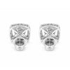 IGI Lab Grown Diamond Round Cluster Stud Earrings — Solid Gold, 0.676ct T.W.