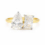 IGI Certified Lab Grown Diamond Emerald-Cut Ring — Solid 14K and 18K Gold