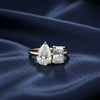 IGI Certified Lab Grown Diamond Emerald-Cut Ring — Solid 14K and 18K Gold