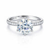 IGI Certified Lab Grown Diamond Round-Cut Ring — Solid 14K and 18K Gold
