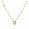 IGI Certified Lab Grown Diamond Round-Cut Solitaire Pendant Necklace — 14K/18K Solid Gold, Adjustable Chain