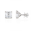 IGI Certified Lab Grown Asscher-Cut Diamond Stud Earrings — 14K/18K Solid Gold