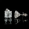 IGI Certified Lab Grown Asscher-Cut Diamond Stud Earrings — 14K/18K Solid Gold