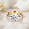 IGI Certified Lab Grown Diamond 0.3ct Round Petite Halo Ring — 18K Solid Gold