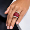 IGI Certified Lab Grown Diamond 4.64ct Round 289-Stone Pavé Cocktail Ring — 14K/18K Solid Gold