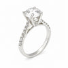 IGI Certified Lab Grown Diamond 0.427ct Round Halo Cluster (Refined) Ring — 14K/18K Solid Gold