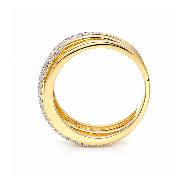 IGI Certified Lab Grown Diamond Round-Cut Ring — Solid 14K and 18K Gold