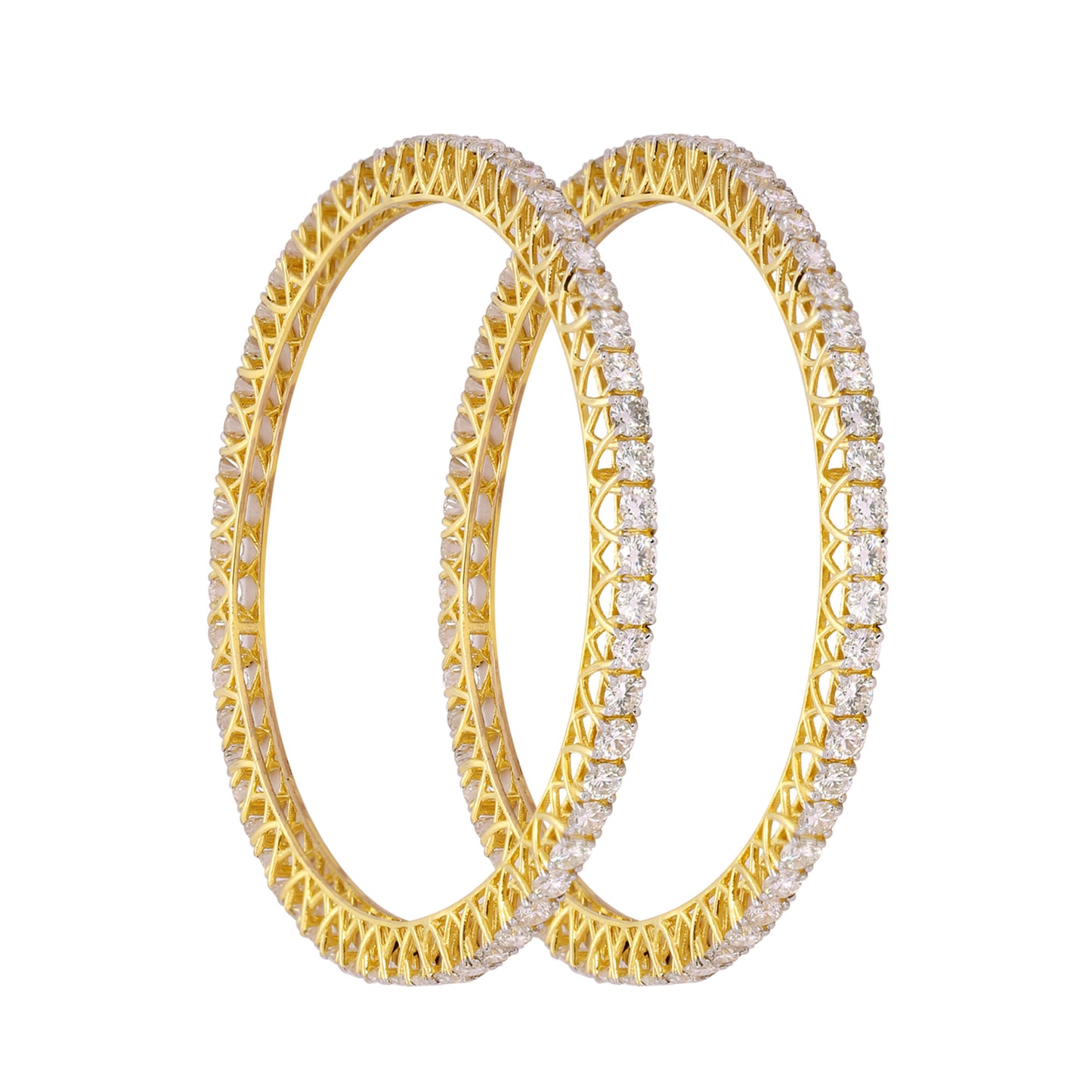 IGI Certified Lab Grown Diamond Tennis Bracelet — 14K/18K Solid Gold, 17.77 Carat