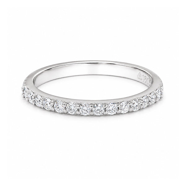 IGI Certified Lab Grown Diamond Round-Cut Ring — Solid 18K Gold