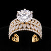 IGI Certified Lab Grown Diamond 1.38ct Round Solitaire Ring — 18K Solid Gold