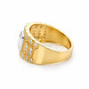 IGI Certified Lab Grown Diamond 0.57ct Heart Halo Cluster Ring — 14K/18K Solid Gold