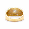 IGI Certified Lab Grown Diamond 0.57ct Heart Halo Cluster Ring — 14K/18K Solid Gold