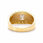 IGI Certified Lab Grown Diamond 0.57ct Heart Halo Cluster Ring — 14K/18K Solid Gold