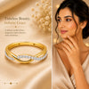 IGI Certified Lab Grown Diamond 0.22ct Round Halo Cluster Ring — 18K Solid Gold
