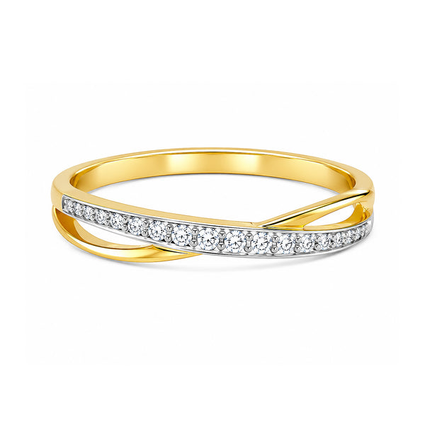 IGI Certified Lab Grown Diamond 0.16ct Round Petite Halo Ring — 18K Solid Gold