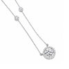 IGI Certified Lab Grown Diamond Emerald-Cut Solitaire Pendant Necklace — 18K Solid Gold, Adjustable Chain