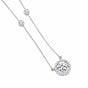 IGI Certified Lab Grown Diamond Emerald-Cut Solitaire Pendant Necklace — 18K Solid Gold, Adjustable Chain