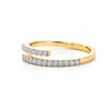 IGI Certified Lab Grown Diamond Round-Cut Ring — Solid 18K Gold