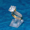 IGI Certified Lab Grown Diamond 1.16ct Round Pavé Cluster Ring — 14K/18K Solid Gold