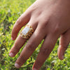 IGI Certified Lab Grown Diamond Emerald Solitaire Statement Ring — 14K/18K Solid Gold