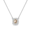 IGI Certified Lab Grown Diamond Emerald-Cut Solitaire Pendant Necklace — 18K Solid Gold, Adjustable Chain