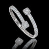 IGI Certified Lab Grown Diamond Pavé Tennis Bracelet — 14K/18K Solid Gold, 12.73 Carat