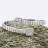 IGI Certified Lab Grown Diamond Pavé Tennis Bracelet — 14K/18K Solid Gold, 12.73 Carat