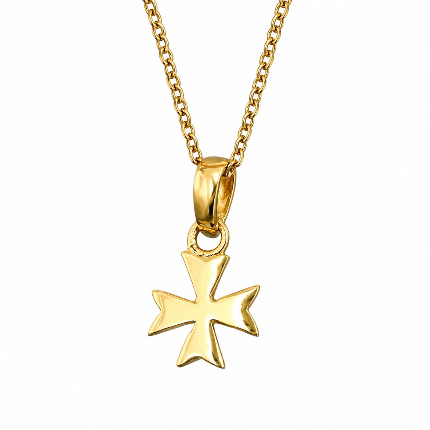 IGI Certified Lab Grown Diamond Fancy-Cut Solitaire Pendant Necklace — 18K Solid Gold, Adjustable Chain