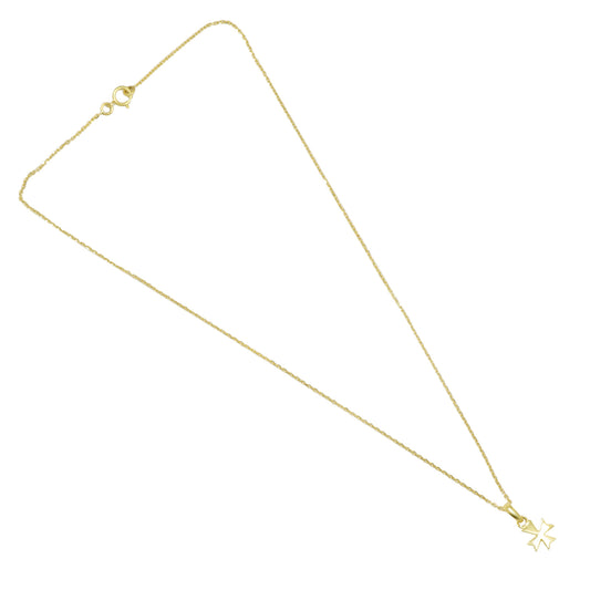 IGI Certified Lab Grown Diamond Fancy-Cut Solitaire Pendant Necklace — 18K Solid Gold, Adjustable Chain