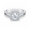 IGI Certified Lab Grown Diamond 0.96ct Round Pavé Diamond Band Ring — 14K/18K Solid Gold