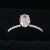 IGI Certified Lab Grown Diamond Oval-Cut Ring — Solid 14K and 18K Gold