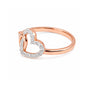 IGI Certified Lab Grown Diamond 0.25ct Round Pavé Halo Ring — 18K Solid Gold