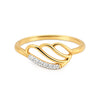 IGI Certified Lab Grown Diamond Accent Ring, 0.09ct tw — 18K Solid Gold