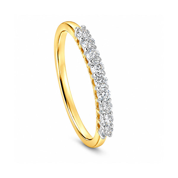 IGI Certified Lab Grown Diamond Round-Cut Solitaire Ring — 14K/18K Solid Gold