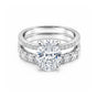 IGI Certified Lab Grown Diamond Oval-Cut Pave Cluster Ring — 18K Solid Gold