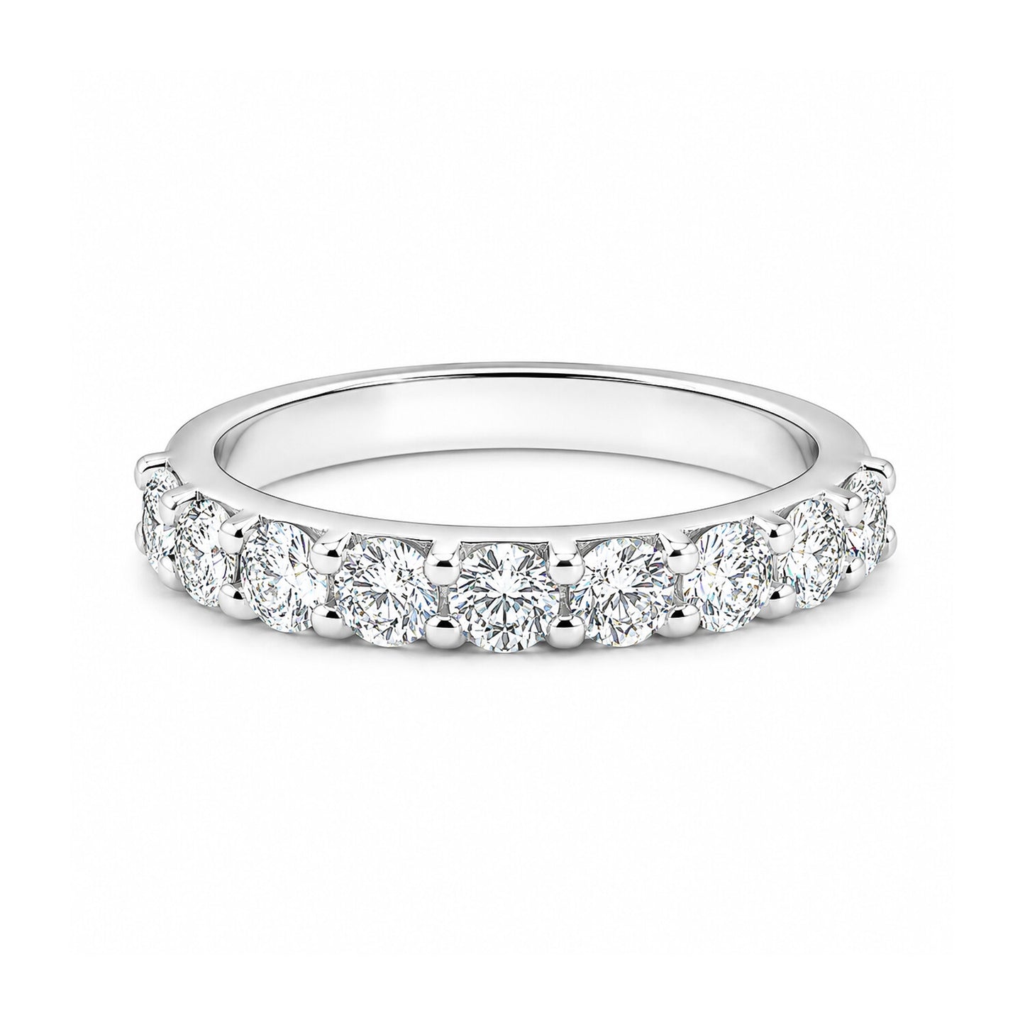 IGI Certified Lab Grown Diamond Round Cluster Ring, 0.18ct tw — 14K/18K Solid Gold