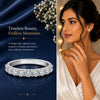 IGI Certified Lab Grown Diamond Round Cluster Ring, 0.18ct tw — 14K/18K Solid Gold