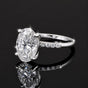 IGI Certified Lab Grown Diamond Oval Solitaire Ring, 2ct, VVS/E — 14K/18K Solid Gold