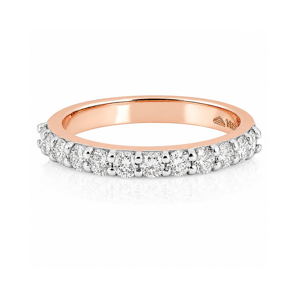 IGI Certified Lab Grown Diamond Round-Cut Pave Cluster Ring — 14K/18K Solid Gold
