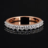 IGI Certified Lab Grown Diamond Round-Cut Pave Cluster Ring — 14K/18K Solid Gold