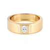 IGI Certified Lab Grown Diamond Round-Cut Solitaire Ring — 18K Solid Gold
