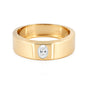 IGI Certified Lab Grown Diamond Round-Cut Solitaire Ring — 18K Solid Gold