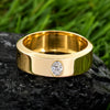 IGI Certified Lab Grown Diamond Round-Cut Solitaire Ring — 18K Solid Gold
