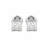 Lab Grown Diamond Accent Round Stud Earrings — Solid 14K / 18K Gold